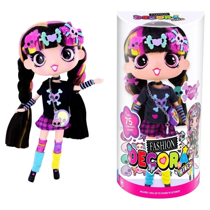 Decora Girlz Büyük Moda Bebek 28 cm - Luna