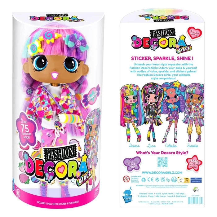 Decora Girlz Büyük Moda Bebek 28 cm - Sweetie