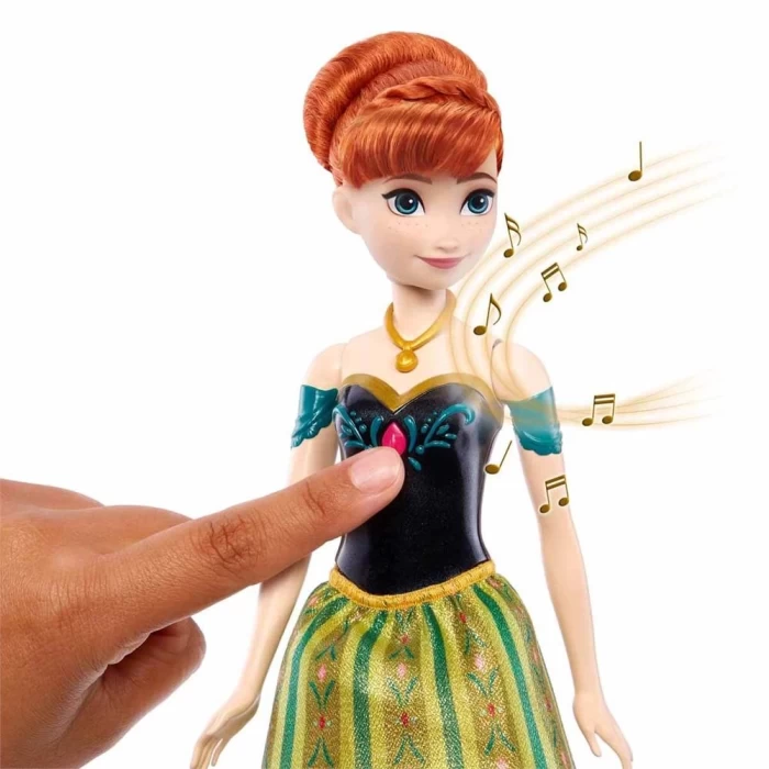 Disney Karlar Ülkesi Şarkı Söyleyen Bebekler HLW56 - Anna