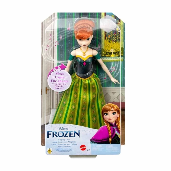 Disney Karlar Ülkesi Şarkı Söyleyen Bebekler HLW56 - Anna