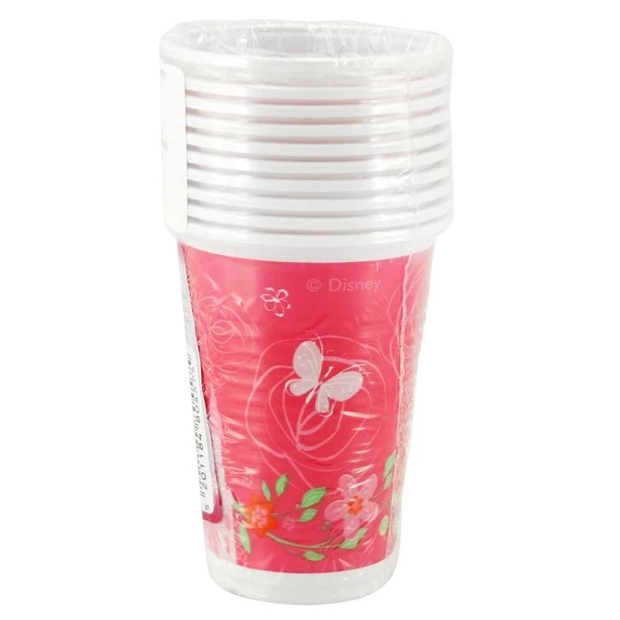 Disney Prenses Plastik Bardak 10 Adet
