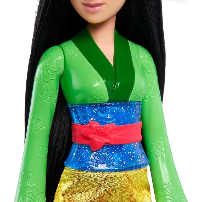 Disney Princess Dolls, Mulan Posable Fashion Doll With Sparkl HLW02 / HLW14