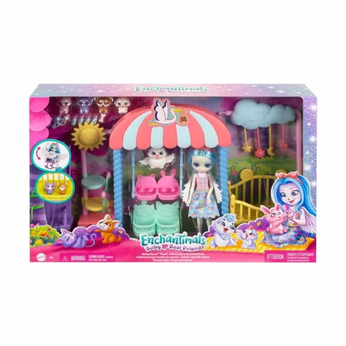 Enchantimals Eğlenceli Kreş Oyun Seti HLH23