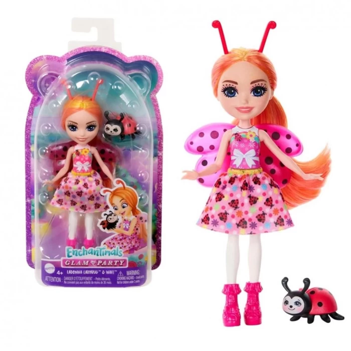 Enchantimals Popüler Karakter Bebekler - Ladonna Ladybug HNT57