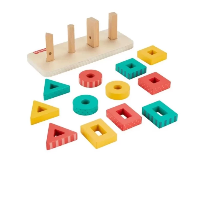 Fisher-Price Ahşap Dizme Parçaları HXV05