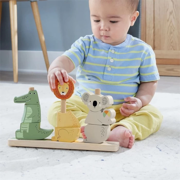 Fisher-Price Ahşap Dizme ve Sıralama Hayvanlar HXV04