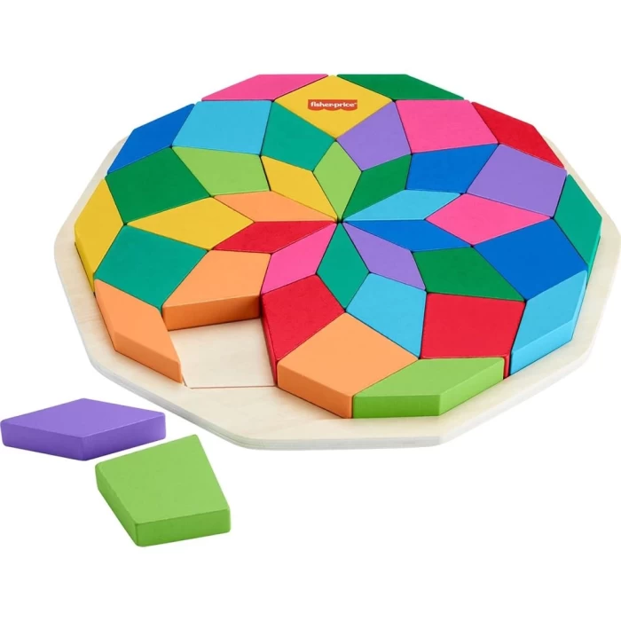 Fisher-Price Ahşap Mandala Yapboz HXT94