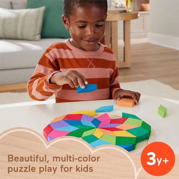 Fisher-Price Ahşap Mandala Yapboz HXT94