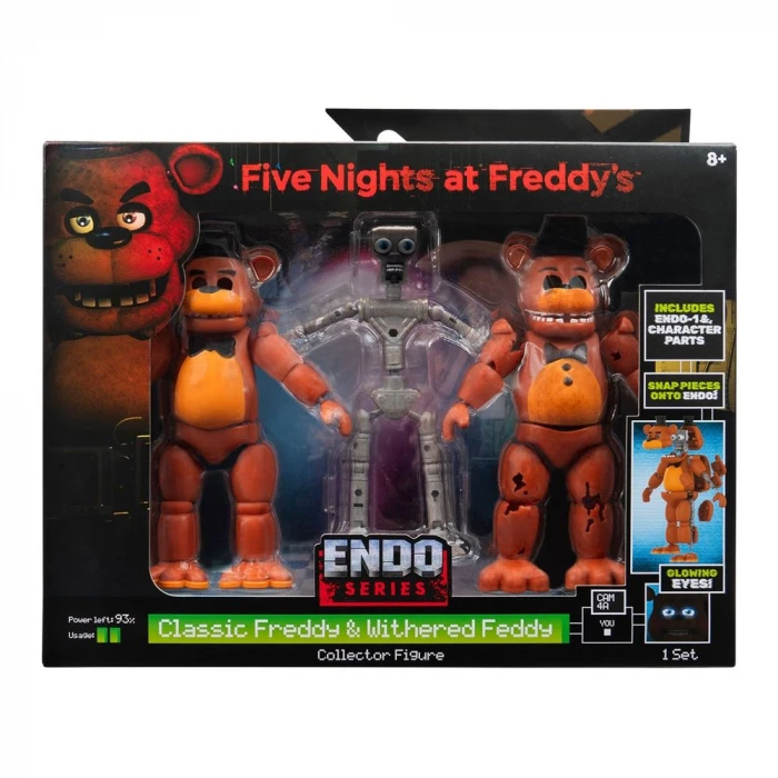 Five Nights at Freddys 16 cm Endo Seri - Freddy Figür Set FNF007