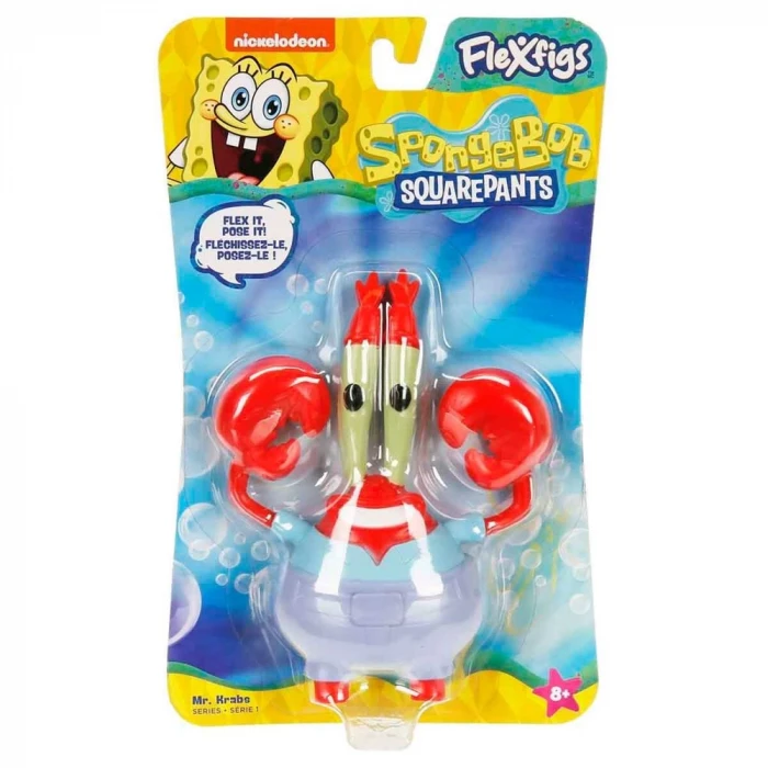 Flexfigs Sponge Bob Aksiyon Figürü - Mr. Krabs