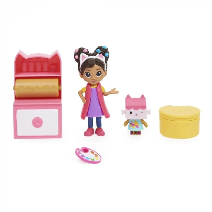 Gabbys Dollhouse Art Studio Oyun Seti