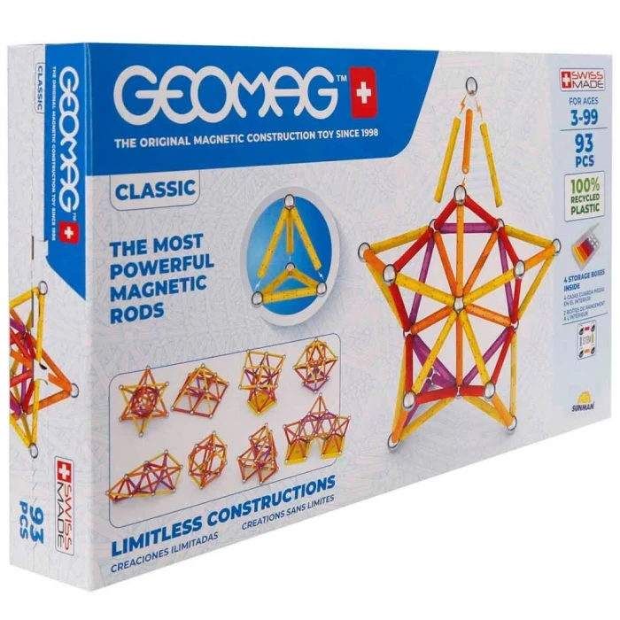 GEOMAG Classic Manyetik Zeka Oyunu 93 Parça