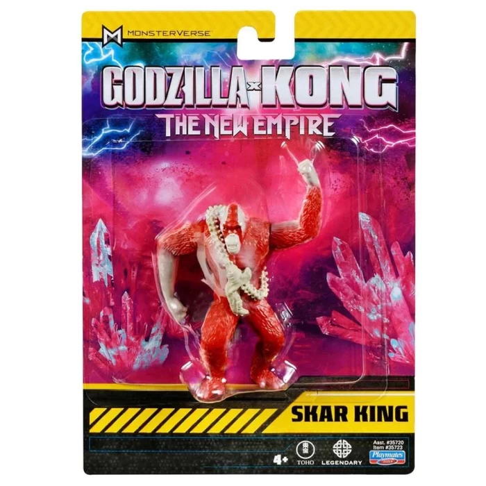Godzilla ve Kong Mini Figür 8 cm - Skar King