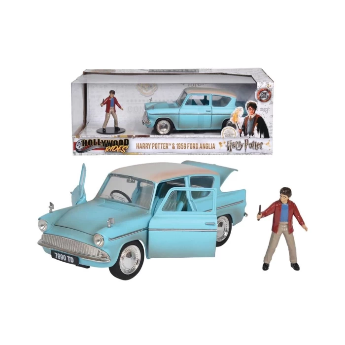Harry Potter Figür ve 1959 Ford Anglia Araç 1:24 31127