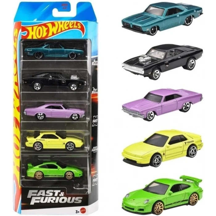 Hot Wheels Araba Seti Fast & Furıous - JBJ80