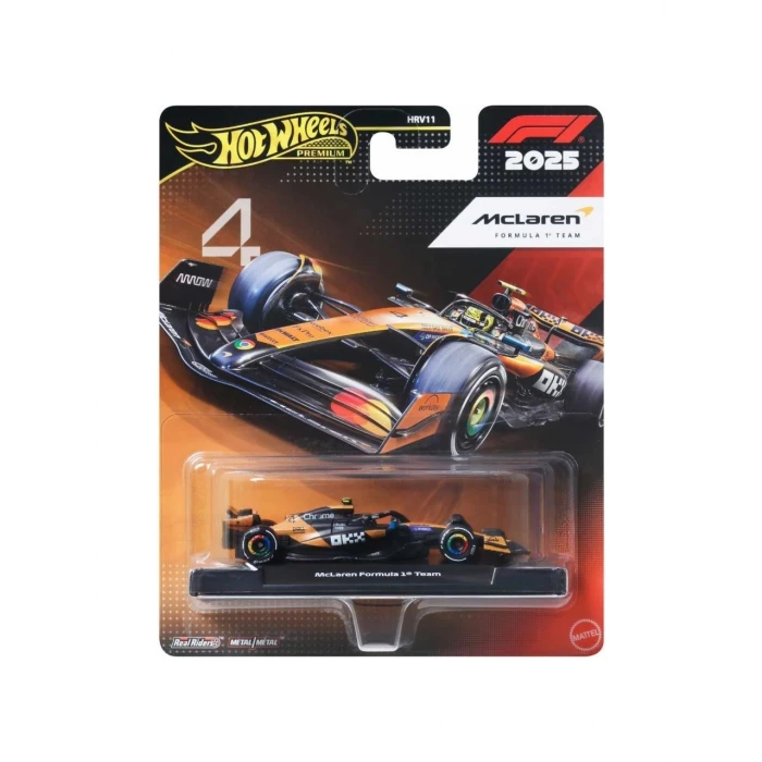Hot Wheels Premium Formula 1 Yarış Arabası - HRV11-JKD88