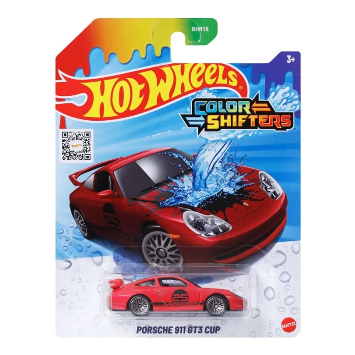 Hot Wheels Color Shifters Porsche 911 GTE Cup JCM36