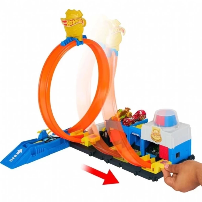Hot Wheels Polis İstasyonu Oyun Seti JBM71