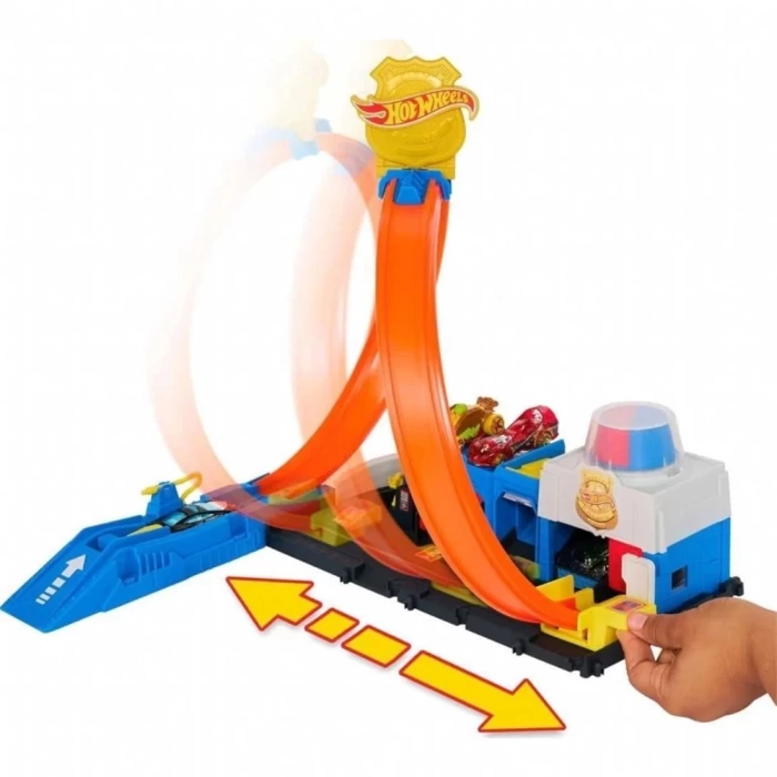 Hot Wheels Polis İstasyonu Oyun Seti JBM71