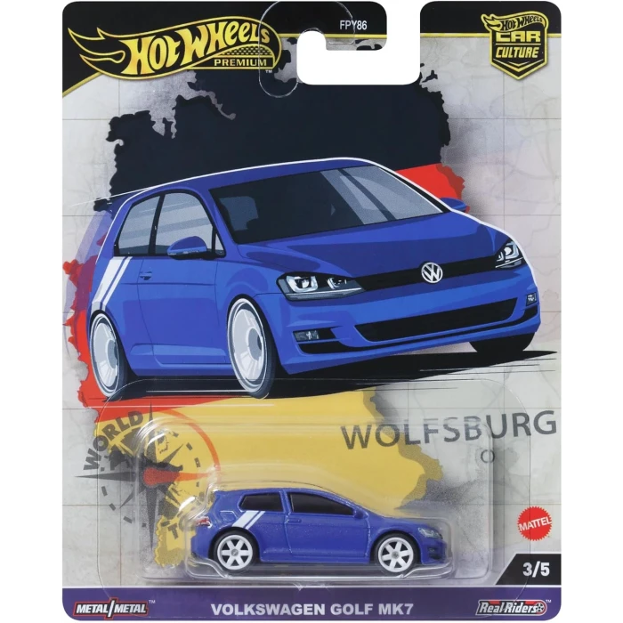 Hot Wheels Premium Car Culture VOLKSWAGEN GOLF MK7 HRV79