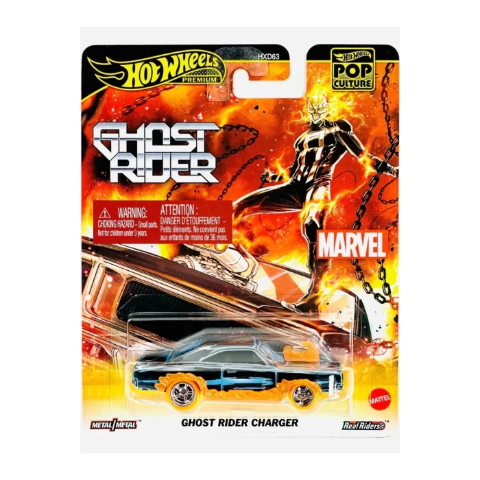 Hot Wheels Premium Pop Culture Ghost Rider Charger JBL81