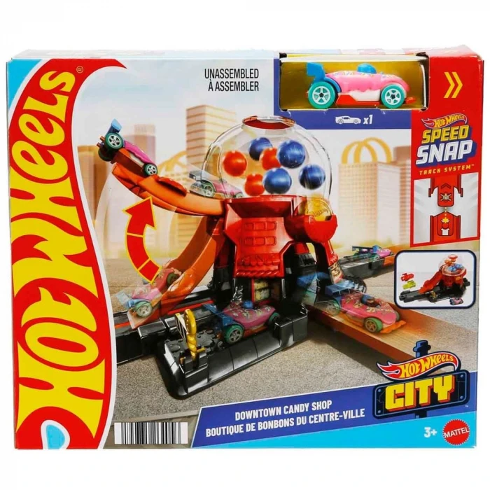 Hot Wheels Şehir Hayatı Serisi - Şeker Dükkanı JBM62
