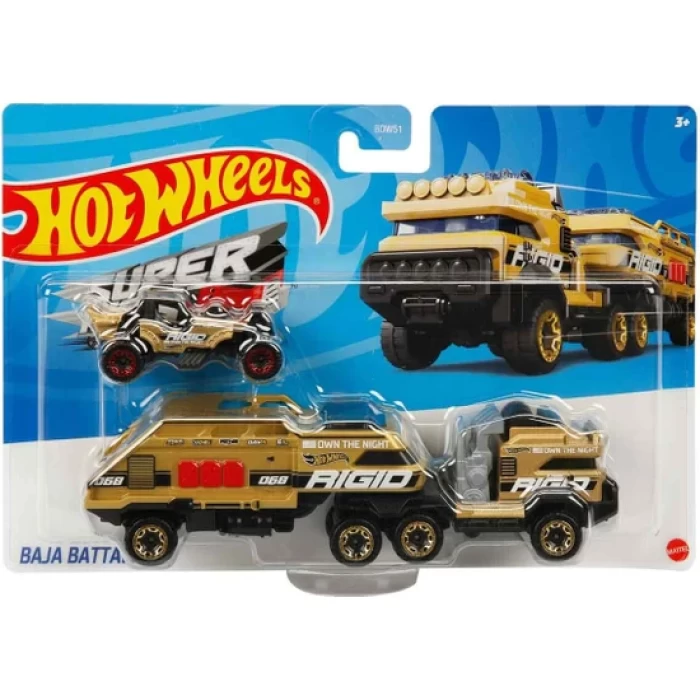 Hot Wheels Taşıyıcı Tırlar - Baja Battalion HMF91