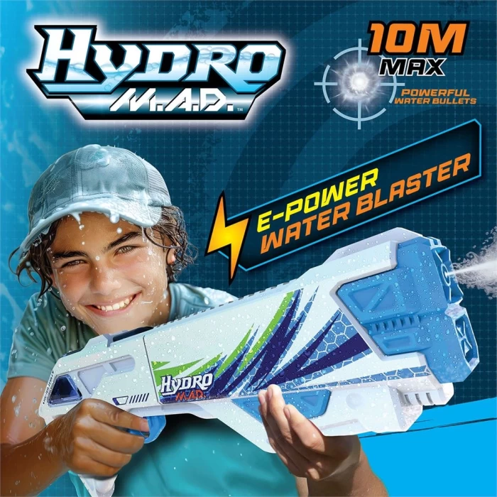 Hydro M.A.D. Elektrikli Su Tabancası Beyaz 81150