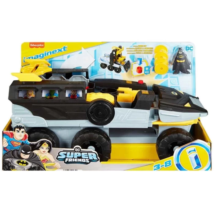 Imaginext DC Super Friends Dönüşebilen Bat-Tank HVY04