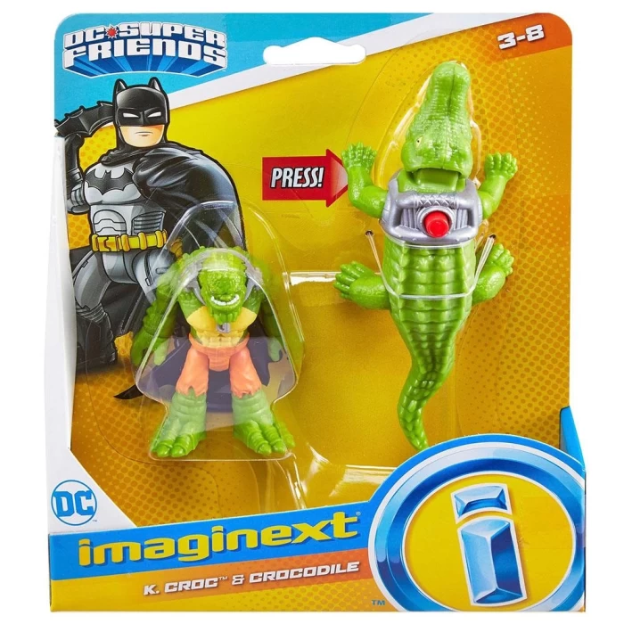 Imaginext DC Super Friends K.Croc ve Timsah Figür
