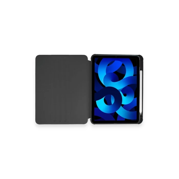 İpad Mini 6 Uyumlu Kılıf Katlanır Kalem Bölmeli Standlı Uyku Modlu Akıllı Kapak