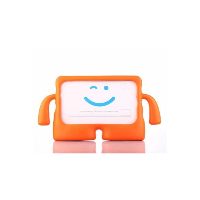 İpad Pro 11 Uyumlu İbuy Kılıf Yumuşak Standlı Silikon Çocuk Tablet Kılıfı Kırmızı
