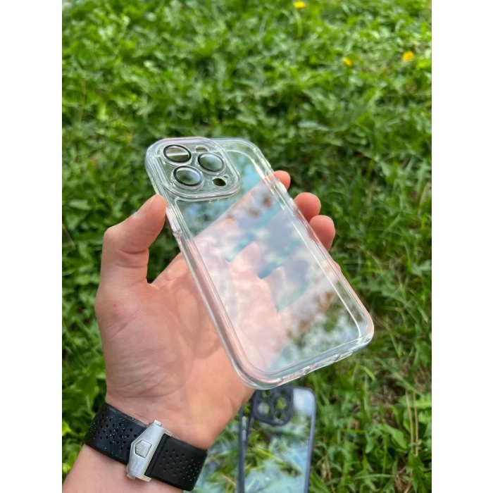 İphone 13 Pro Max Sp Lens Korumalı Silikon Telefon Kılıfı