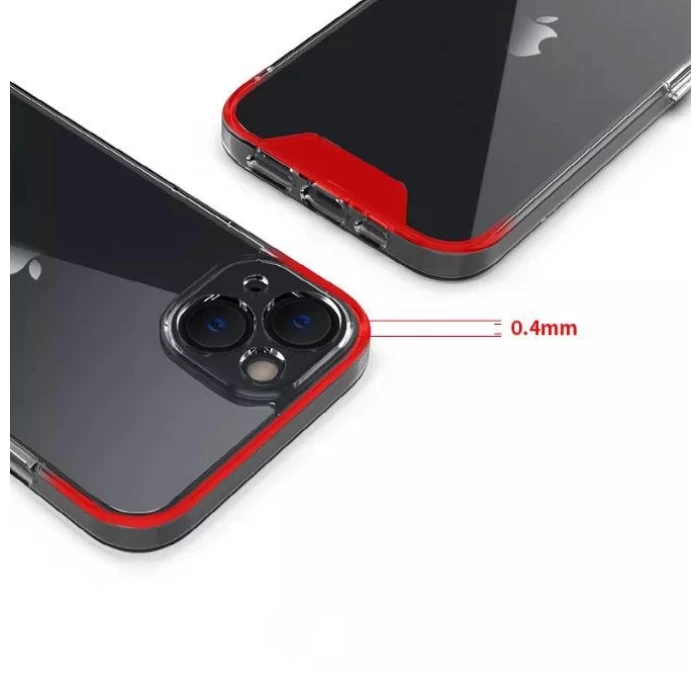 iPhone 13 Pro Space 2 Şeffaf Kamera Korumalı Cep Telefonu Kılıfı
