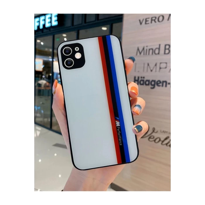 İphone 14 Pro M Performance Tasarımlı Cam Telefon Kılıfı