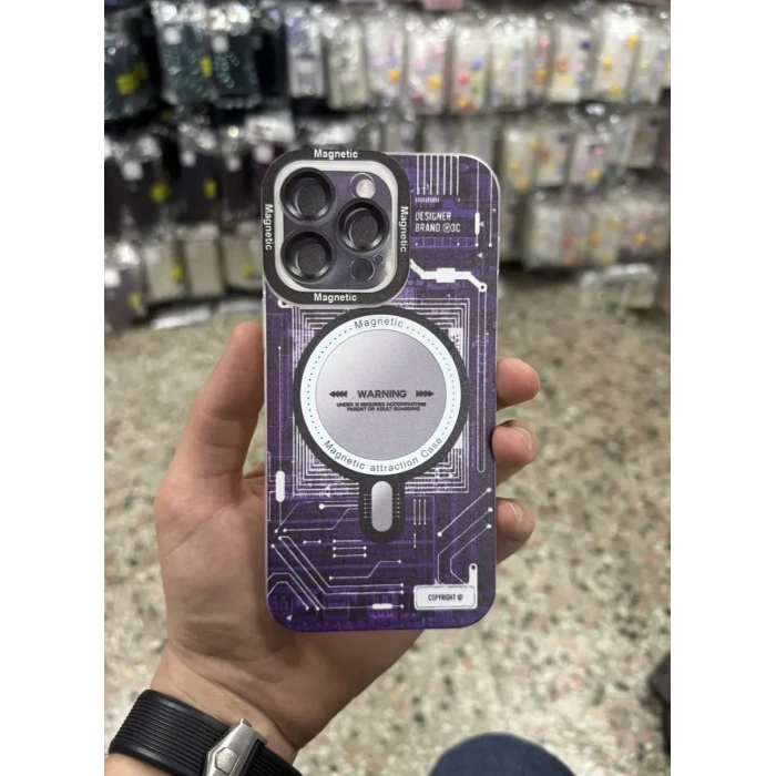 İphone 14 Pro Max ile Uyumlu Magsafe Özellikli Keep Real Telefon Kılıfı