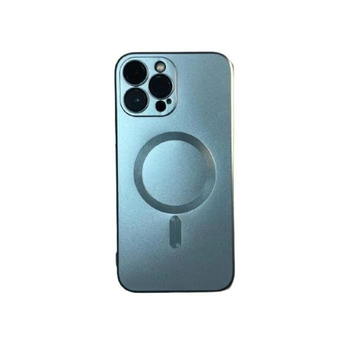 İphone 14 Pro Max Metalic Magsafe Silikon Kılıf