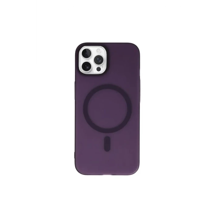 İphone 14 Pro Max Tuna Buzlu Sert İnce Magsafe Telefon Kılıfı