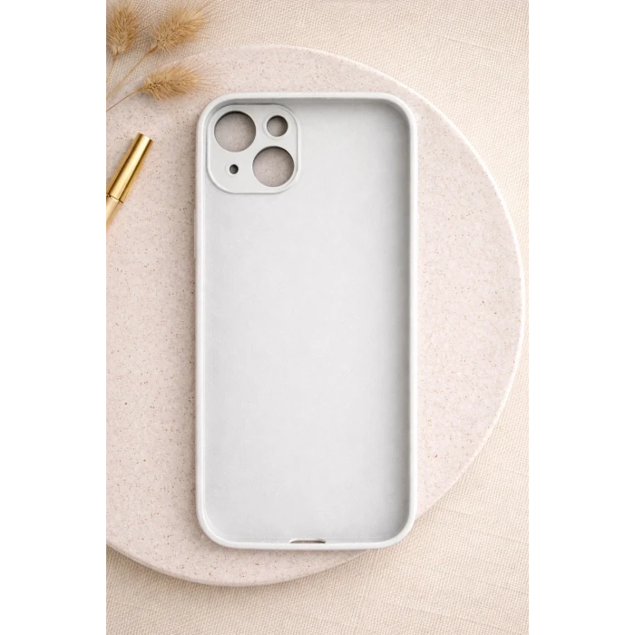 İphone 15 ile Uyumlu Mat Elektro Cam Telefon Kılıfı