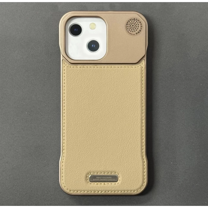 iPhone 15 Parfümlü Koku Hazneli MagSafe Uyumlu Deri Kılıf