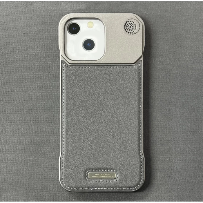 iPhone 15 Parfümlü Koku Hazneli MagSafe Uyumlu Deri Kılıf