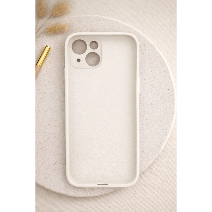 İphone 15 PLUS ile Uyumlu Mat Elektro Cam Telefon Kılıfı
