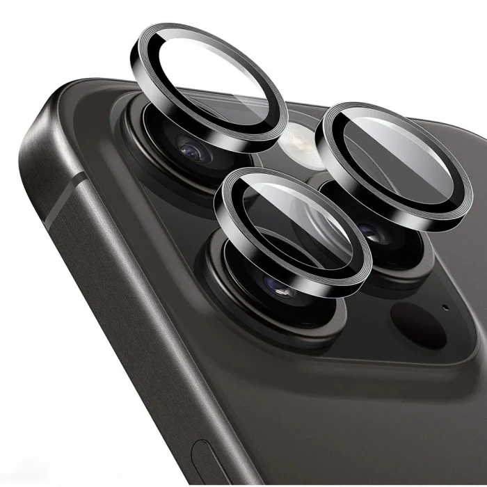 İphone 15 Pro Max ile Uyumlu Sapphire Lens Koruyucu