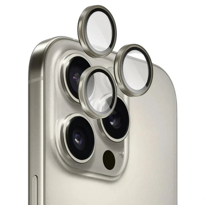İphone 15 Pro Max ile Uyumlu Sapphire Lens Koruyucu