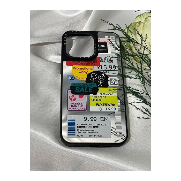 İphone 15 Pro Mirror Aynalı Cep Telefonu Kılıfı