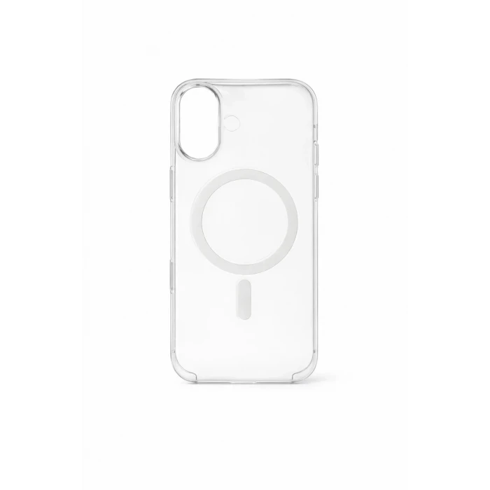 İphone 16 Plus ile Uyumlu Magsafe Özellikli Kristal Netlik Sararmaz PC Clear Case