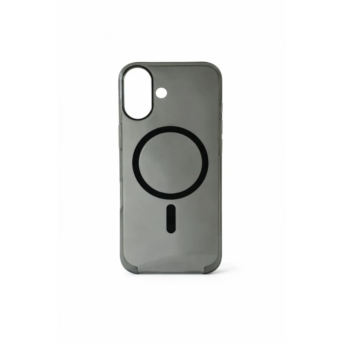 İphone 16 Plus ile Uyumlu Magsafe Özellikli Kristal Netlik Sararmaz PC Clear Case