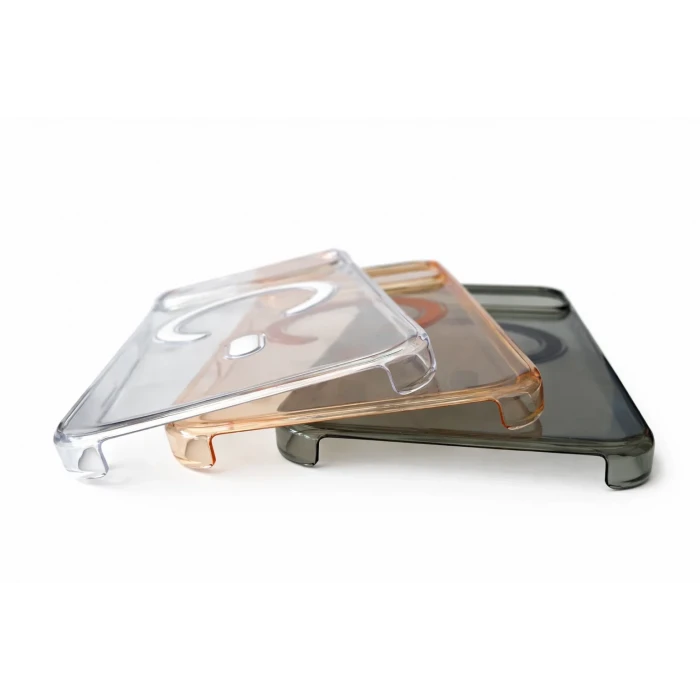 İphone 16 Plus ile Uyumlu Magsafe Özellikli Kristal Netlik Sararmaz PC Clear Case
