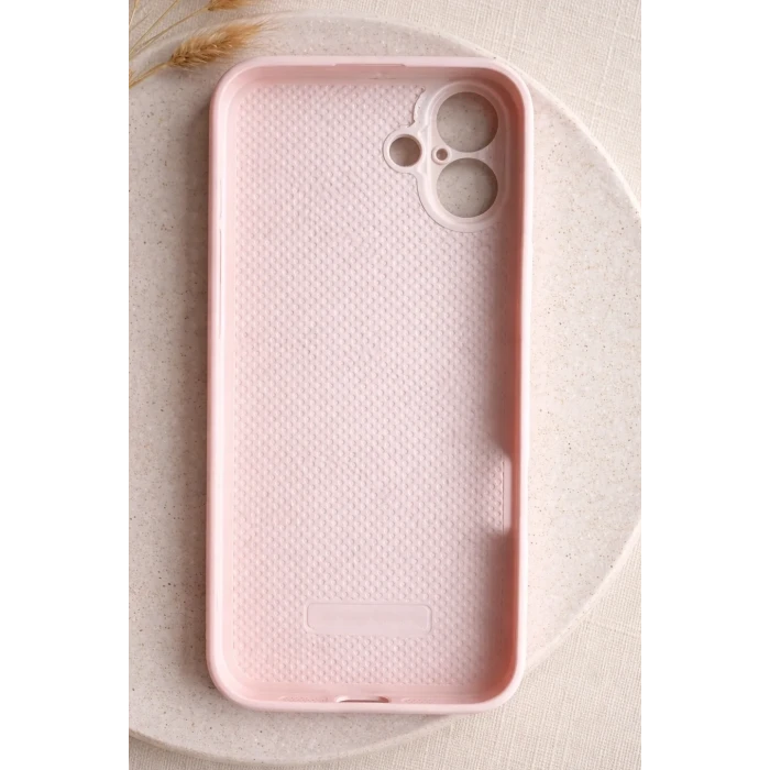 İphone 16 PLUS ile Uyumlu Mat Elektro Cam Telefon Kılıfı