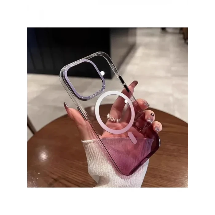 İphone 16 Plus Pixel Sert Magsafe Uyumlu Telefon Kılıfı